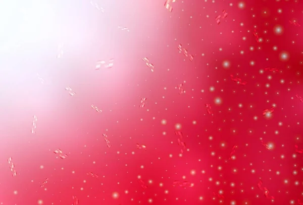 カーニバルスタイルのライトレッドベクトルテンプレート カラフルなクリスマスのものと抽象グラデーションイラスト 大学のポスター バナーのための最高のデザイン — ストックベクタ