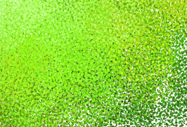 Açık yeşil, benekli sarı vektör arka plan. Bulanık yağmur damlaları olan soyut bir çizim. Fütürist reklamlar ve kitapçıklar için şablon.