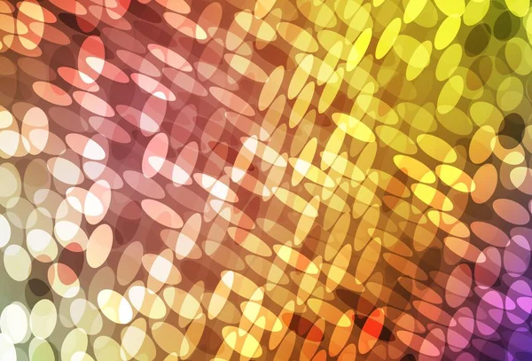 Ljus Flerfärgad Vektor Bakgrund Med Bubblor Abstrakt Illustration Med Färgade — Stock vektor