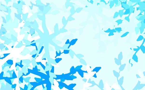 Texture Vectorielle Bleu Clair Avec Des Formes Abstraites Design Décoratif — Image vectorielle