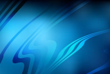 Koyu mavi vektör bulanık ve renkli desen. Yaratıcı illüstrasyon, yarım tonlu ve eğimli. İş tasarımınız için yeni biçim.