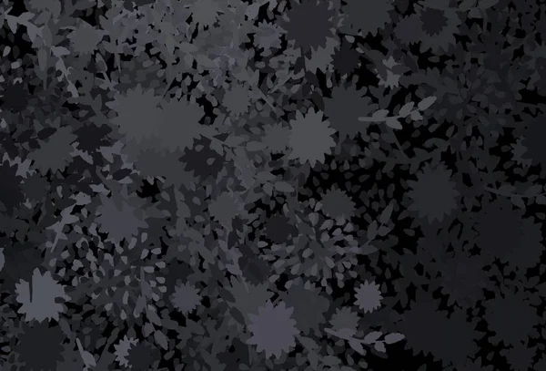 Fond Vectoriel Gris Clair Avec Des Formes Abstraites Formes Chaotiques — Image vectorielle
