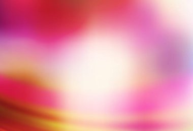 Açık kırmızı, sarı vektör bulanık parlak soyut doku. Yaratıcı illüstrasyon, yarım tonlu ve eğimli. Bir cep telefonu için arka plan.