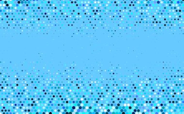 Açık mavi, yeşil vektör, renkli su damlaları olan soyut çizimler. Parlak renkli soyut çemberlerin olduğu bir resim. Bir kartvizit için modern tasarım.