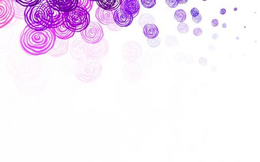 Açık mavi, kırmızı vektör doğal arka plan ve güller. Çiçeklerle bulanık şekilli yaratıcı çizimler. Markan için şık bir model..