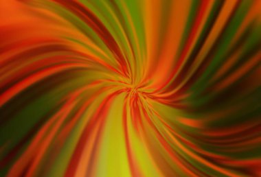 Koyu turuncu vektör parlak soyut arkaplanı bulanıklaştırdı. Eğilimli zarif, parlak bir çizim. Çalışmalarınız için akıllı tasarım.