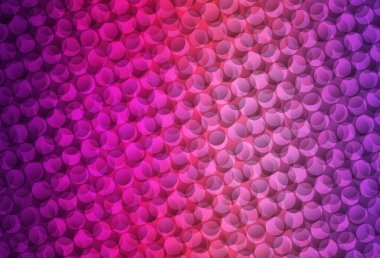 Açık Mor, diskli pembe vektör dokusu. Doğa tarzında bulanık halkaları olan güzel renkli çizimler. Güzel web siteleri için desen.