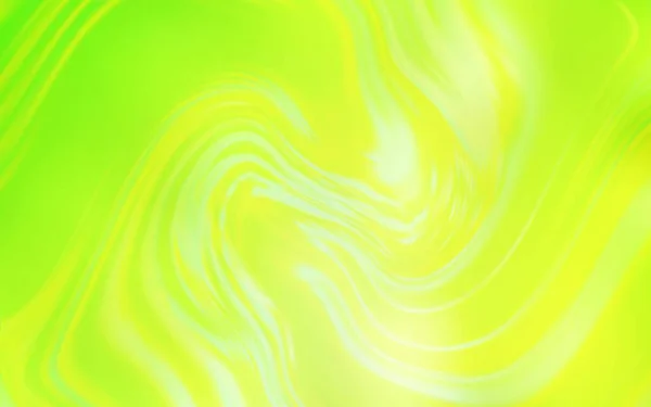 Ljusgrön Gul Vektor Abstrakt Suddig Layout Glitter Abstrakt Illustration Med — Stock vektor