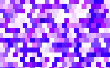 Eşkenar dörtgenli hafif Mor vektör arkaplanı. Dikdörtgenleri ve kareleri olan güzel bir çizim. Reklamlar için desen.