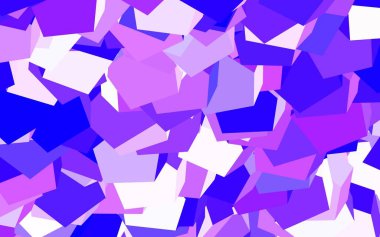 Açık Mor, altıgenli pembe vektör arkaplan. Renkli altıgenli bulanık arkaplan. İş ilanınız için tasarım.