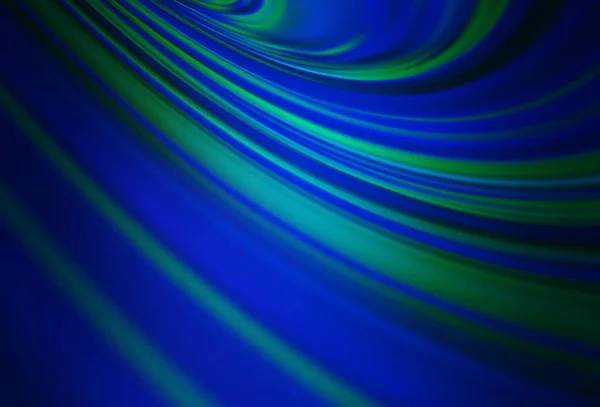 Dark Blue Vecteur Flou Briller Fond Abstrait Illustration Abstraite Scintillante — Image vectorielle