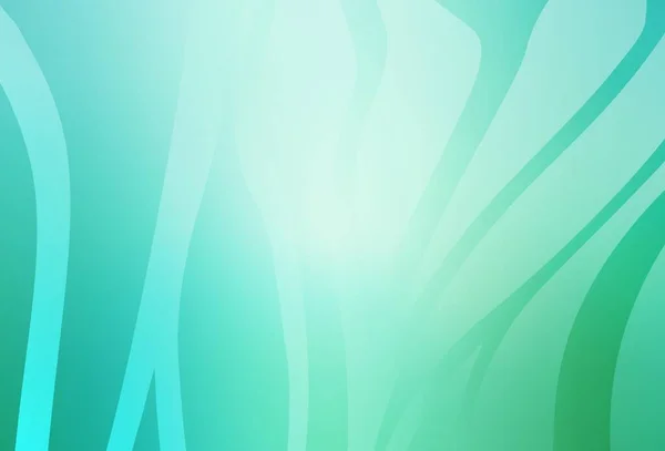 Hellgrüner Vektor Abstrakter Verschwommener Hintergrund Farbenfrohe Illustration Abstrakten Stil Mit — Stockvektor