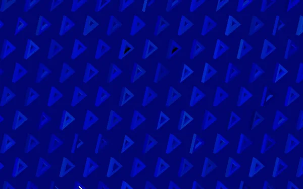 Tmavě Modrý Vektorový Vzorek Polygonálním Stylem Dekorativní Design Abstraktním Stylu — Stockový vektor