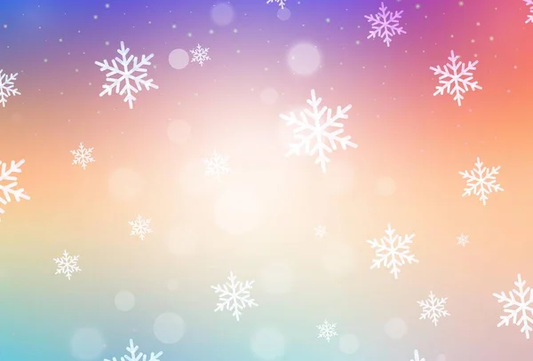 Світлий Багатобарвний Векторний Візерунок Різдвяному Стилі Барвистий Дизайн Різдвяному Стилі — стоковий вектор