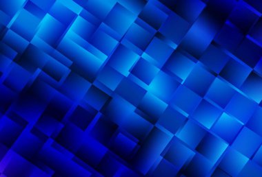 Dikdörtgen biçiminde hafif BLUE vektör dokusu. Renkli dikdörtgenleri olan bir resim. Web siteleri için şablon kullanılabilir.