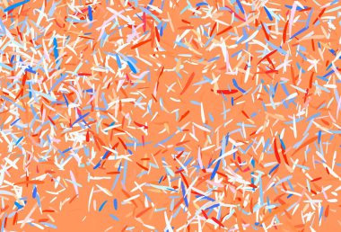 Açık yeşil, düz çizgileri olan kırmızı vektör düzeni. Renkli çubuklarla, soyut çizimler. İş ilanınız için akıllı tasarım.