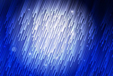 Düz çizgileri olan koyu mavi vektör düzeni. Soyut şablon üzerinde çizgileri olan renkli, parlak bir illüstrasyon. Meşgul web siteleriniz için şablon.