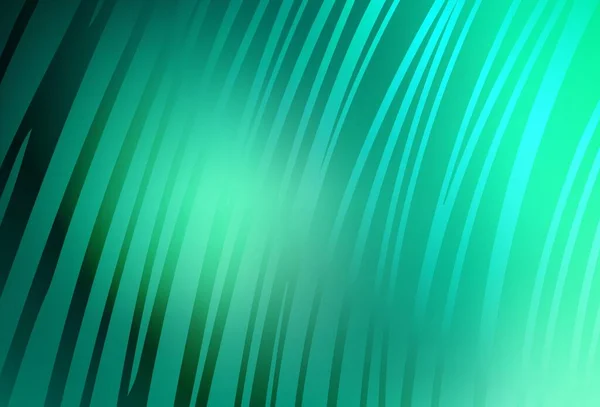 Textura Vectorial Verde Claro Con Líneas Dobladas Muestra Geométrica Colorida — Vector de stock