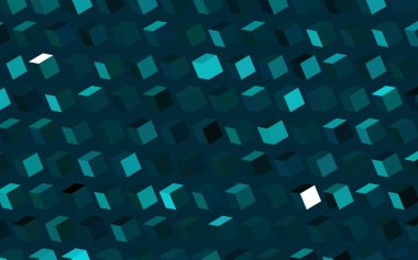 Eşkenar dörtgenli koyu yeşil vektör arkaplanı. Soyut arkaplanda dikdörtgenler ve renkli gradyanlar. İniş sayfası için modern şablon.