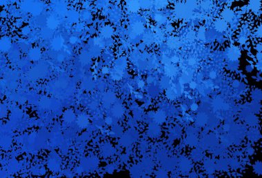 Soyut şekilli koyu mavi vektör dokusu. Soyut gradyan şekilli basit renkli çizimler. Web siteniz için basit tasarım.