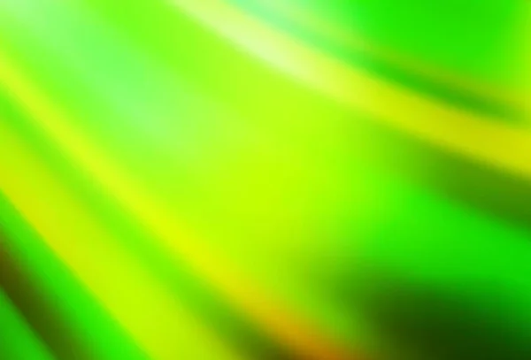 Verde Claro Vetor Amarelo Padrão Brilhante Abstrato Ilustração Criativa Estilo — Vetor de Stock