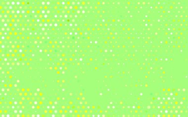 Açık Yeşil, Kırmızı Vektör Parıltısı soyut resimleme ve bulanık yağmur damlaları. Doğa tarzında bulanık halkaları olan güzel renkli çizimler. Web siteniz için basit tasarım.