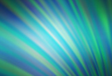 Açık yeşil vektör soyut bulanık arkaplan. Gradyan tasarımlı, soyut, ışıltılı çizimler. İşiniz için en iyi bulanık tasarım..