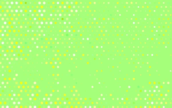 Light Green Red Vetor Glitter Ilustração Abstrata Com Gotas Borradas — Vetor de Stock