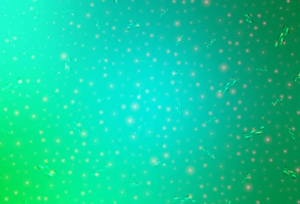 Светло Зеленая Векторная Текстура Стиле Дня Рождения Современные Абстрактные Формы — стоковый вектор