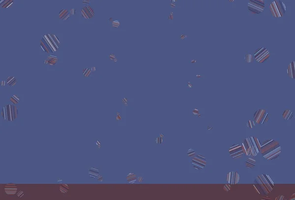 Bleu Clair Fond Vectoriel Rouge Avec Bulles Illustration Abstraite Avec — Image vectorielle