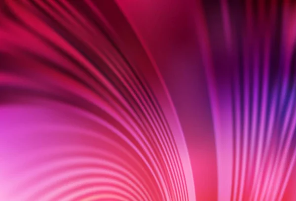 深紫色 粉色矢量模板与曲线线 闪烁着带皱纹线条的抽象插图 您的业务最好的五彩缤纷的设计 — 图库矢量图片