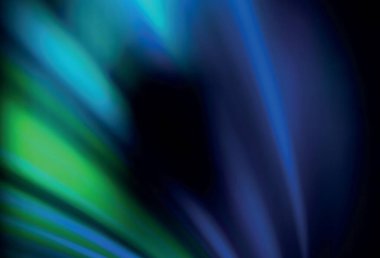 Koyu mavi vektör bulanık desen. Soyut ve gradyan renkte renkli çizimler. İşiniz için yeni tasarım.