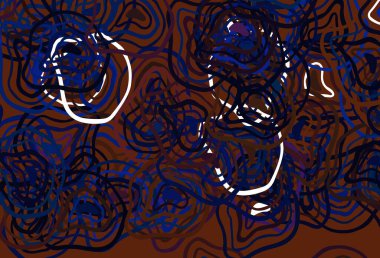 Açık Mavi, çizgilerle kırmızı vektör şablonu. Basit bir tarzda renkli illüstrasyon lar parlıyor. İş tasarımınız için soyut stil.