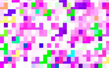 Açık yeşil, dikdörtgenli kırmızı vektör arkaplan. Dikdörtgenleri ve kareleri olan güzel bir çizim. İş ilanları, broşürler, broşürler için desen