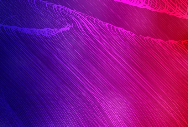 Dark Purple Vector Rosa Colorido Fondo Borroso Una Ilustración Color — Vector de stock