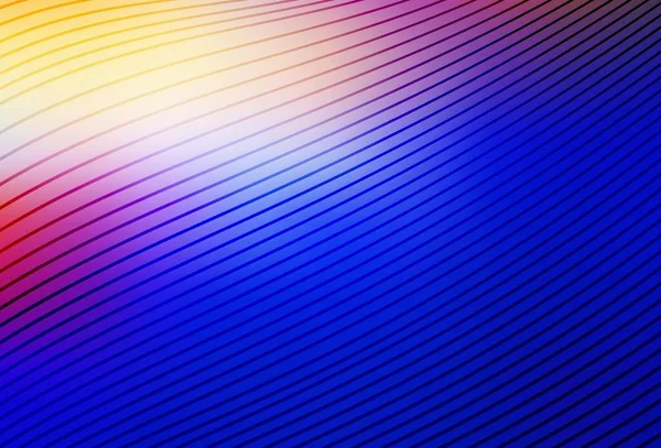 Rose Clair Texture Vectorielle Bleue Avec Des Lignes Courbées Échantillon — Image vectorielle