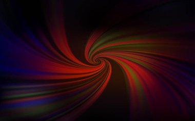 Kırmızılı koyu kırmızı vektör arkaplanı. Kavisli çizgilerden oluşan parlak bir illüstrasyon. İş tasarımınız için şablon.