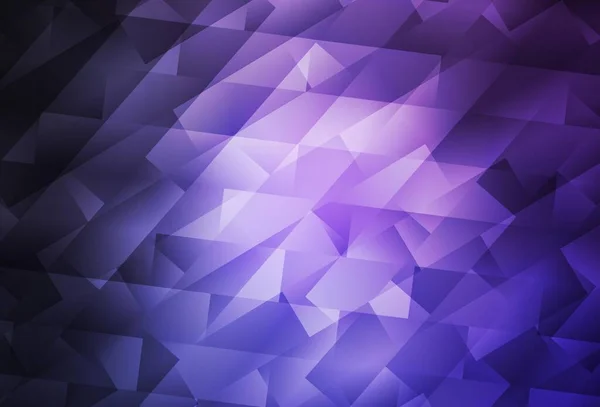 Fond Vectoriel Violet Foncé Avec Losange Rectangules Sur Fond Abstrait — Image vectorielle
