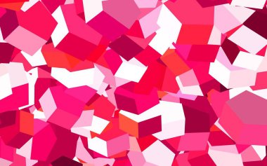 Altıgenli hafif Mor vektör arkaplanı. Altıgenli soyut bir tasarım. Reklamınız için bir kalıp, kitapçıklar.