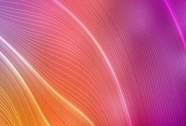 Açık pembe, sarı vektör renkli bulanık arkaplan. Soyut renkli gradyan çizimi. İş tasarımınız için yeni biçim.