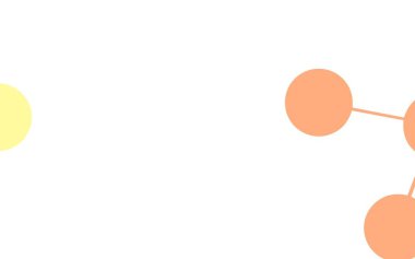 Yapay zeka yapısına sahip açık kırmızı vektör şablonu. Soyut şablondaki yapay zeka şekilleriyle parlayan illüstrasyon. Poster ve teknoloji sembolü.