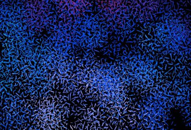 Koyu pembe, tekrarlanan çubuklu mavi vektör şablonu. Renkli çubuklarla, soyut çizimler. Güzel geçmişiniz için şablon.