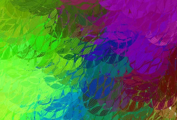 Fundo Vetorial Multicolorido Escuro Com Formas Abstratas Formas Caóticas Coloridas — Vetor de Stock