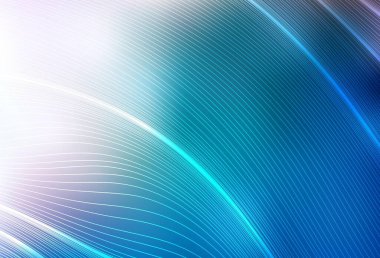 Açık mavi vektör bulanık desen. Gradyan tasarımlı, soyut, ışıltılı çizimler. Marka kitabınız için yeni biçim tasarımı.