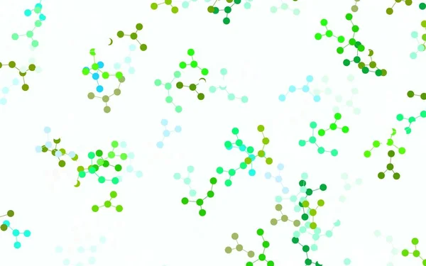 Світло Блакитний Зелений Векторний Фон Даними Штучного Інтелекту Блискучі Ілюстрації — стоковий вектор