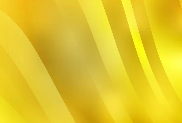 Fondo Vector Amarillo Claro Con Líneas Ilustración Colorida Brillante Estilo — Vector de stock