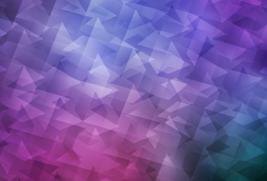 Açık Mor, pembe vektör düzeni çizgiler, dikdörtgenler. Dikdörtgenli soyut gradyan çizimi. İniş sayfası için modern şablon.