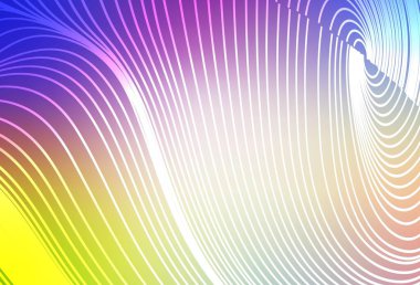 Renkli çizgilerle açık Çok renkli vektör dokusu. Çizgiler ile modern geometrik soyut illüstrasyon. Güzel arka planlariçin şablon.