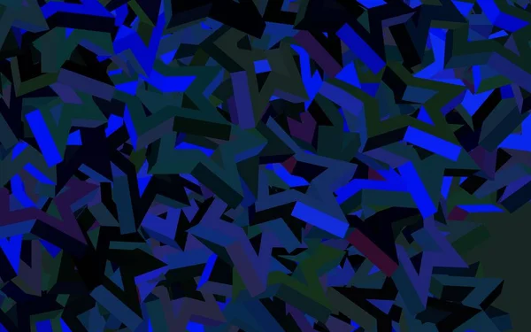Lichtblauwe Vectorachtergrond Met Kleine Grote Sterren Schitterende Gekleurde Illustratie Met — Stockvector