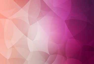 Kristalleri ve üçgenleri olan açık pembe vektör şablonu. Doğa tarzında üçgenleri olan güzel bir çizim. İşiniz için en iyi akıllı tasarım.